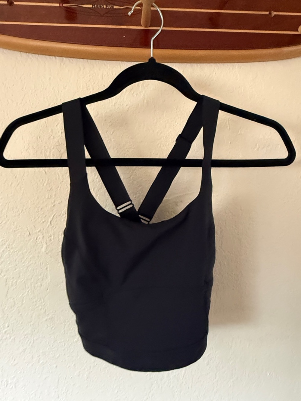 lululemon athletica Black Cross-Back Sports Bra Tank